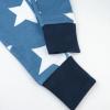 imageHonestBaby 2Piece Pajamas Sleepwear PJs 100 Organic Cotton for Infant Baby and Toddler Boys ampamp Girls UnisexJumbo Star Blue