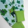 imageHonestBaby 2Piece Pajamas Sleepwear PJs 100 Organic Cotton for Infant Baby and Toddler Boys ampamp Girls UnisexSt Paddys Jam