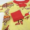 imageHonestBaby NonSlip Footed Pajamas OnePiece Sleeper ZipFront Pjs 100 Organic Cotton for Baby BoysFast Food Frenzy