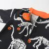 imageHonestBaby Celebration Sleep ampamp Play Footed OnePiece Pajama Sleeper 100 Organic CottonDino Ween