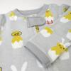 imageHonestBaby Celebration Sleep ampamp Play Footed OnePiece Pajama Sleeper 100 Organic CottonHatched
