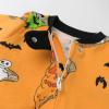 imageHonestBaby Celebration Sleep ampamp Play Footed OnePiece Pajama Sleeper 100 Organic CottonOoey Gooey Pizza