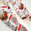 imageHonestBaby Celebration Sleep ampamp Play Footed OnePiece Pajama Sleeper 100 Organic CottonPug Love