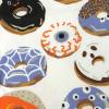 imageHonestBaby Celebration Sleep ampamp Play Footed OnePiece Pajama Sleeper 100 Organic CottonSpooookeey Donuts