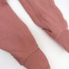 imageHonestBaby Classics Sleep ampamp Play Footed OnePiece Pajama Sleeper 100 Organic CottonAsh Rose