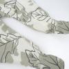 imageHonestBaby Classics Sleep ampamp Play Footed OnePiece Pajama Sleeper 100 Organic CottonPaw Leaves