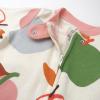 imageHonestBaby Classics Sleep ampamp Play Footed OnePiece Pajama Sleeper 100 Organic CottonSlice O Apple