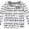 imageHonestBaby Classics Sleep ampamp Play Footed OnePiece Pajama Sleeper 100 Organic CottonWords