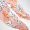 imageHonestBaby Sleep ampamp Play Footed OnePiece Pajama Sleeper 100 Organic Cotton Baby GirlsBoumbi Pink Elephant