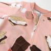 imageHonestBaby Sleep ampamp Play Footed OnePiece Pajama Sleeper 100 Organic Cotton Baby GirlsCoco Smores