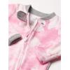 imageHonestBaby Sleep ampamp Play Footed OnePiece Pajama Sleeper 100 Organic Cotton Baby GirlsRose Color World