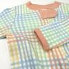 imageHonestBaby Sleep ampamp Play Footed OnePiece Pajama Sleeper 100 Organic Cotton Baby GirlsSeersucker Plaid Fawn