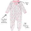 imageHonestBaby Sleep ampamp Play Footed OnePiece Pajama Sleeper 100 Organic Cotton Baby GirlsTutu Cute