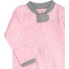 imageHonestBaby Sleep ampamp Play Footed OnePiece Pajama Sleeper 100 Organic Cotton Baby GirlsTwinkle Star Pink