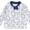 imageHonestBaby Sleep ampamp Play Footed OnePiece Pajama Sleeper 100 Organic Cotton Baby BoysCompass