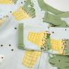imageHonestBaby Sleep ampamp Play Footed OnePiece Pajama Sleeper 100 Organic Cotton Baby BoysDino Delight