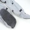 imageHonestBaby Sleep ampamp Play Footed OnePiece Pajama Sleeper 100 Organic Cotton Baby BoysGrey Scotty Dog