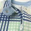 imageHonestBaby Sleep ampamp Play Footed OnePiece Pajama Sleeper 100 Organic Cotton Baby BoysSeersucker Plaid Cornflower