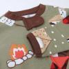 imageHonestBaby Sleep ampamp Play Footed OnePiece Pajama Sleeper 100 Organic Cotton Baby BoysSmores Camp