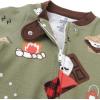 imageHonestBaby Sleep ampamp Play Footed OnePiece Pajama Sleeper 100 Organic Cotton Baby BoysSmores Camp