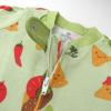 imageHonestBaby Sleep ampamp Play Footed OnePiece Pajama Sleeper 100 Organic Cotton Baby BoysTaco Time