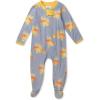 imageHonestBaby Sleep ampamp Play Footed OnePiece Pajama Sleeper 100 Organic Cotton Baby BoysLionfish