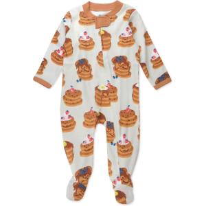imageHonestBaby Sleep ampamp Play Footed OnePiece Pajama Sleeper 100 Organic Cotton Baby BoysStacked