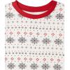imageHonestBaby Baby and Toddler 4Piece 100 Organic Cotton Pajama SleepwearFair Isle Ivory
