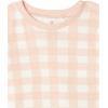 imageHonestBaby Baby and Toddler 4Piece 100 Organic Cotton Pajama SleepwearFair Isle Ivory Pink