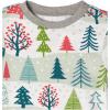 imageHonestBaby Baby and Toddler 4Piece 100 Organic Cotton Pajama SleepwearFeelin Pine