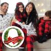 imageHonestBaby Baby and Toddler 4Piece 100 Organic Cotton Pajama SleepwearHoliday Tartan