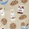 imageHonestBaby Baby and Toddler 4Piece 100 Organic Cotton Pajama SleepwearMilk N Cookies