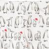 imageHonestBaby Baby and Toddler 4Piece 100 Organic Cotton Pajama SleepwearPenguin Party