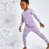imageHonestBaby Baby and Toddler 4Piece 100 Organic Cotton Pajama SleepwearPurple Plaid