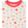 imageHonestBaby Baby and Toddler 4Piece 100 Organic Cotton Pajama SleepwearSanta Flamingo