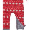 imageHonestBaby unisexbaby Reversible Coverall Organic CottonFair Isle Red