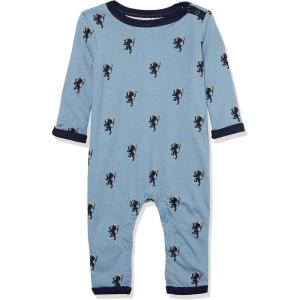 imageHonestBaby unisexbaby Reversible Coverall Organic CottonBlue Lion Crest