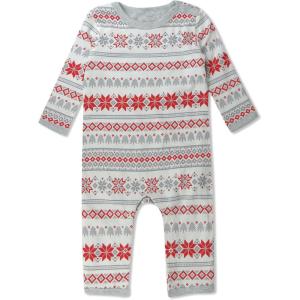 imageHonestBaby unisexbaby Reversible Coverall Organic CottonJumbo Fair Isle