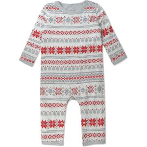 imageHonestBaby unisexbaby Reversible Coverall Organic CottonLight Gray Heather