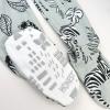 imageHonestBaby Baby Girls 100 Organic Cotton NonSlip Footed OnePiece Sleeper ZipFront PajamasBaby Zebra Camo