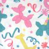 imageHonestBaby Baby Girls 100 Organic Cotton NonSlip Footed OnePiece Sleeper ZipFront PajamasBirthday Bash Pinks