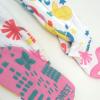 imageHonestBaby Baby Girls 100 Organic Cotton NonSlip Footed OnePiece Sleeper ZipFront PajamasBirthday Bash Pinks