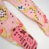 imageHonestBaby Baby Girls 100 Organic Cotton NonSlip Footed OnePiece Sleeper ZipFront PajamasBreakfast Bonanza