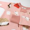 imageHonestBaby Baby Girls 100 Organic Cotton NonSlip Footed OnePiece Sleeper ZipFront PajamasCoco Smores