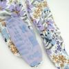 imageHonestBaby Baby Girls 100 Organic Cotton NonSlip Footed OnePiece Sleeper ZipFront PajamasJumbo Floral Lilac