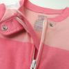 imageHonestBaby Baby Girls 100 Organic Cotton NonSlip Footed OnePiece Sleeper ZipFront PajamasStrawberry Slice
