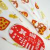 imageHonestBaby Unisex Baby 100 Organic Cotton Celebration NonSlip Footed OnePiece Sleeper ZipFront PajamasJunk Food Lover