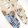 imageHonestBaby Unisex Baby 100 Organic Cotton Celebration NonSlip Footed OnePiece Sleeper ZipFront PajamasMilk N Cookies