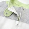 imageHonestBaby Unisex Baby 100 Organic Cotton Celebration NonSlip Footed OnePiece Sleeper ZipFront PajamasTaco Time