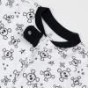 imageHonestBaby Unisex Baby 100 Organic Cotton Celebration NonSlip Footed OnePiece Sleeper ZipFront PajamasTossed Skulls